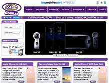 Tablet Screenshot of 24x7mobiles.co.uk